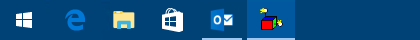 WScript icon on the Taskbar